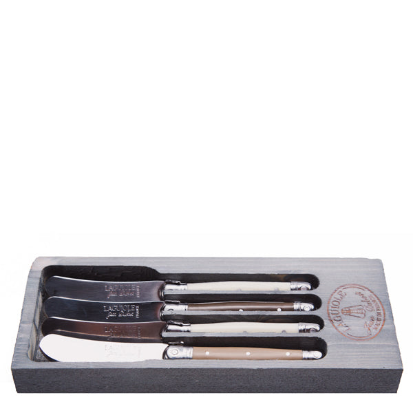 Spreaders in Linen, Set of 4