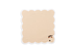 Julie Placemat and Napkin Set in Sand