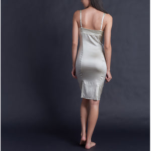 Laetitia Pearl Silk Slip