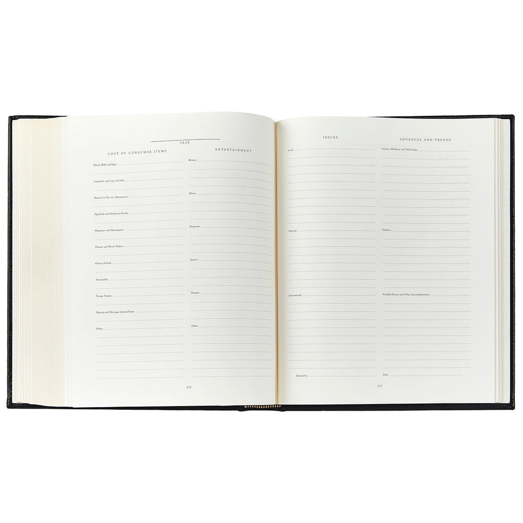 Family History Book in Red