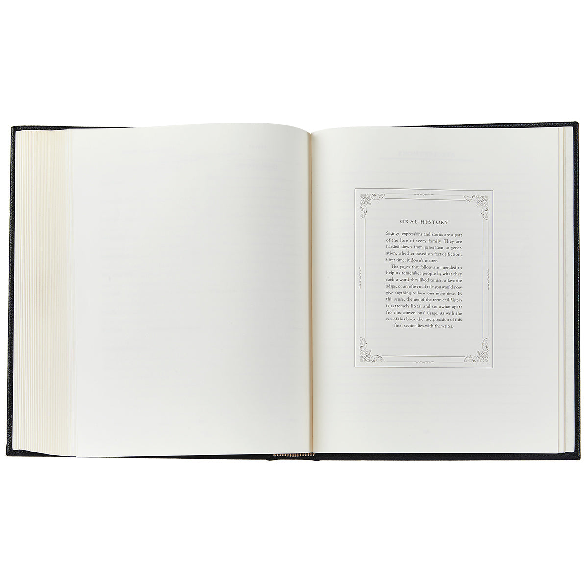 Family History Book in Red