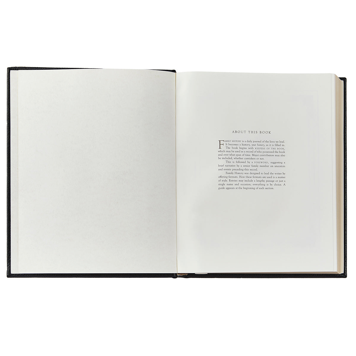 Family History Book in Red