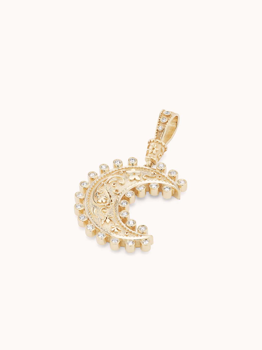 Medium Southwestern Moon Charm