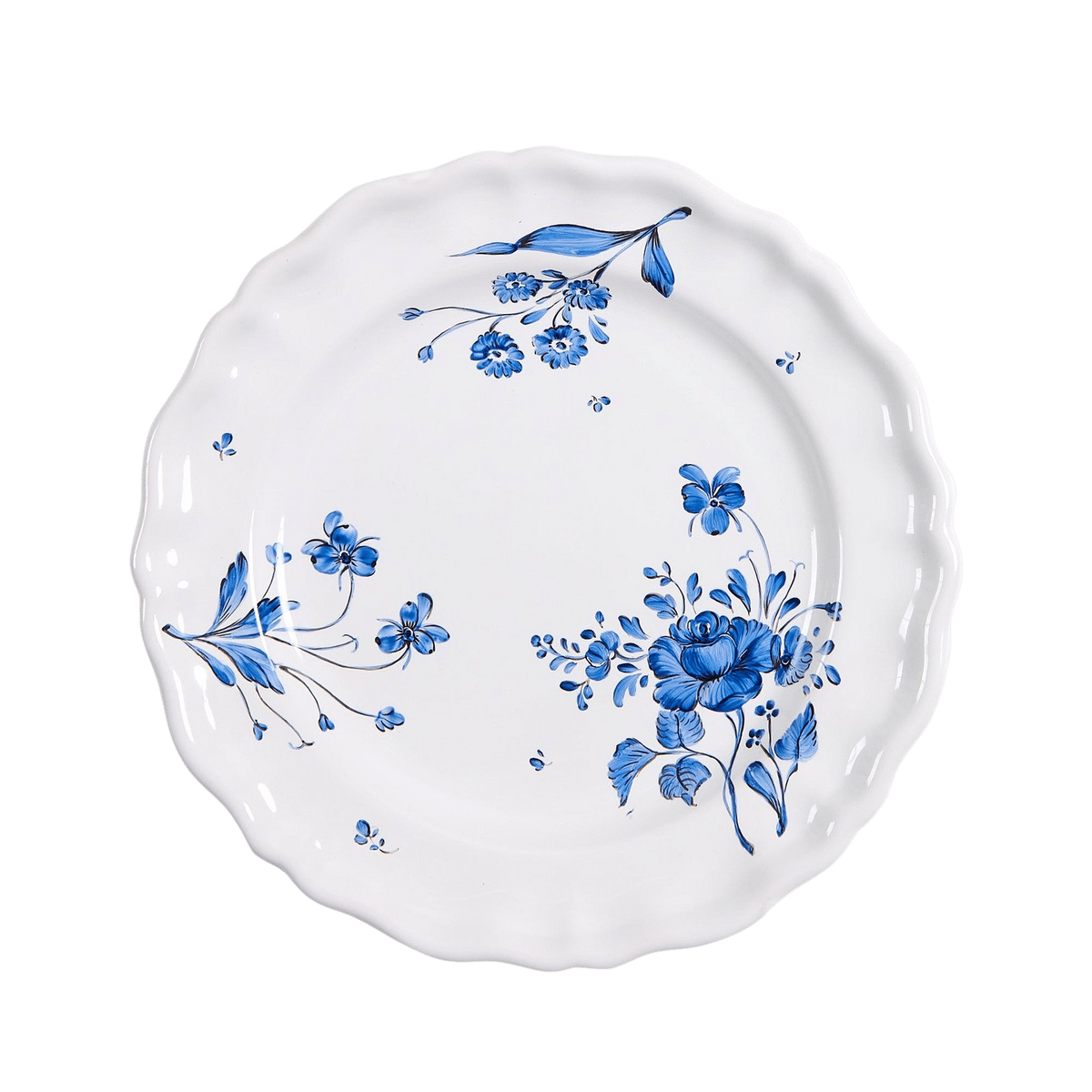 Camaieu Dinner Plate in Azur