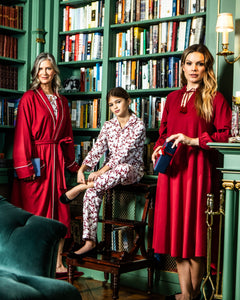 Luxe Pima Women’s Bordeaux Robe
