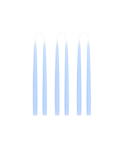 Rebecca Udall Set of 6 35cm Danish Taper Candles, Pastel Powder Blue