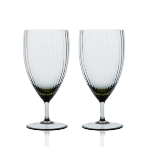 Quinn Smoke Everyday Glasses Set of 2 - Caskata