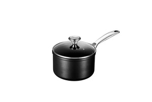Toughened Nonstick PRO Saucepan with Glass Lid