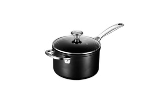 Toughened Nonstick PRO Saucepan with Glass Lid