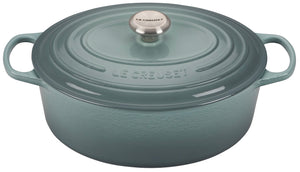 Signature Oval Dutch Oven in Sea Salt
