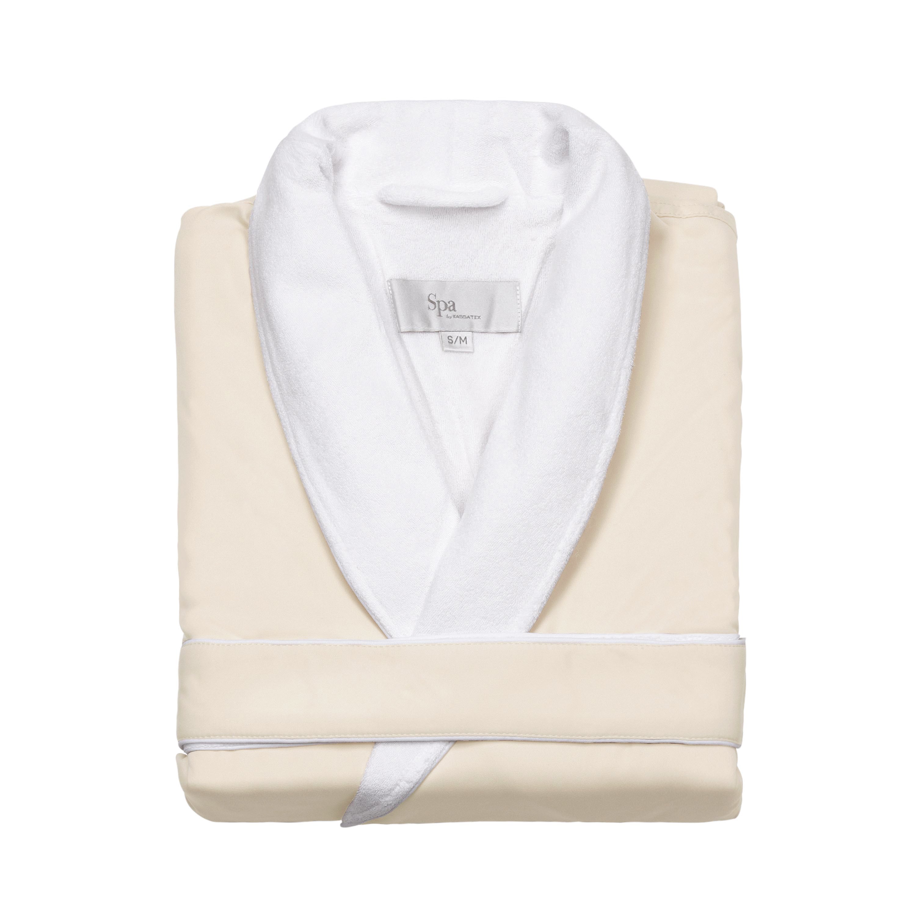Spa Bathrobe in Bone