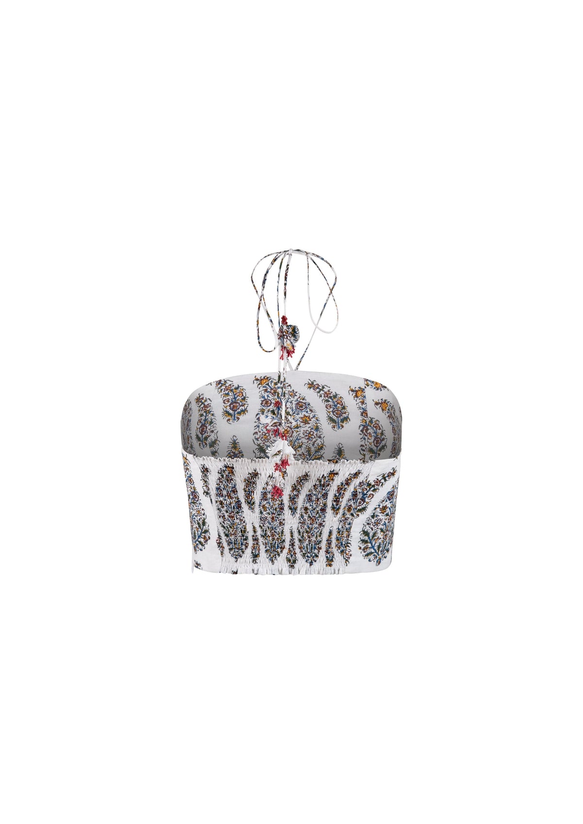 Hava Bustier in Paisley