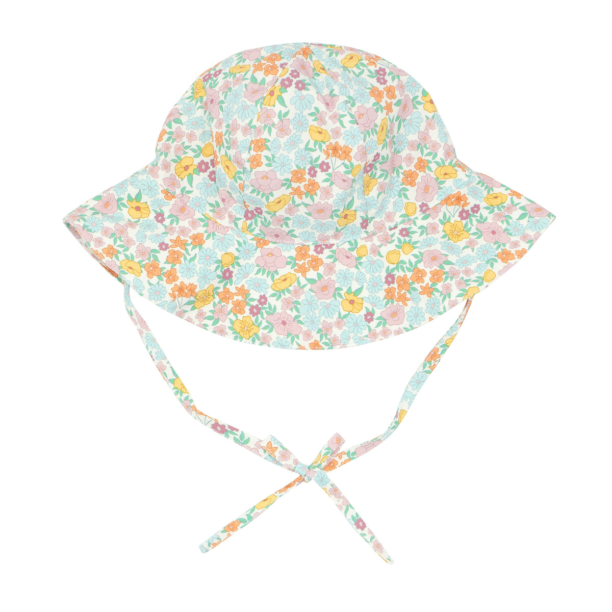 Baby Hawaiian Floral Sun Hat