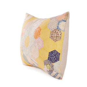 Butter Diamond Quilt Pillow Pillow St. Frank 