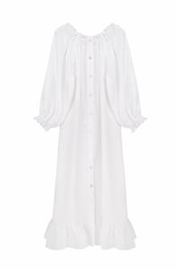 Loungewear Dress in White