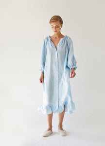 Loungewear Dress in Light Blue