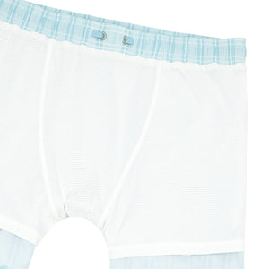 Men's Pacific Bue Stripe Classic Boardie