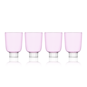 Petite Romantic Glasses, Set of 4