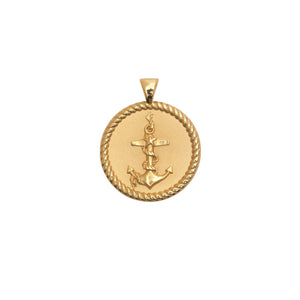 Strong JW Small Pendant Coin Necklace
