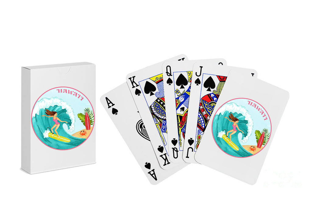 Personalized Crest Playing Cards