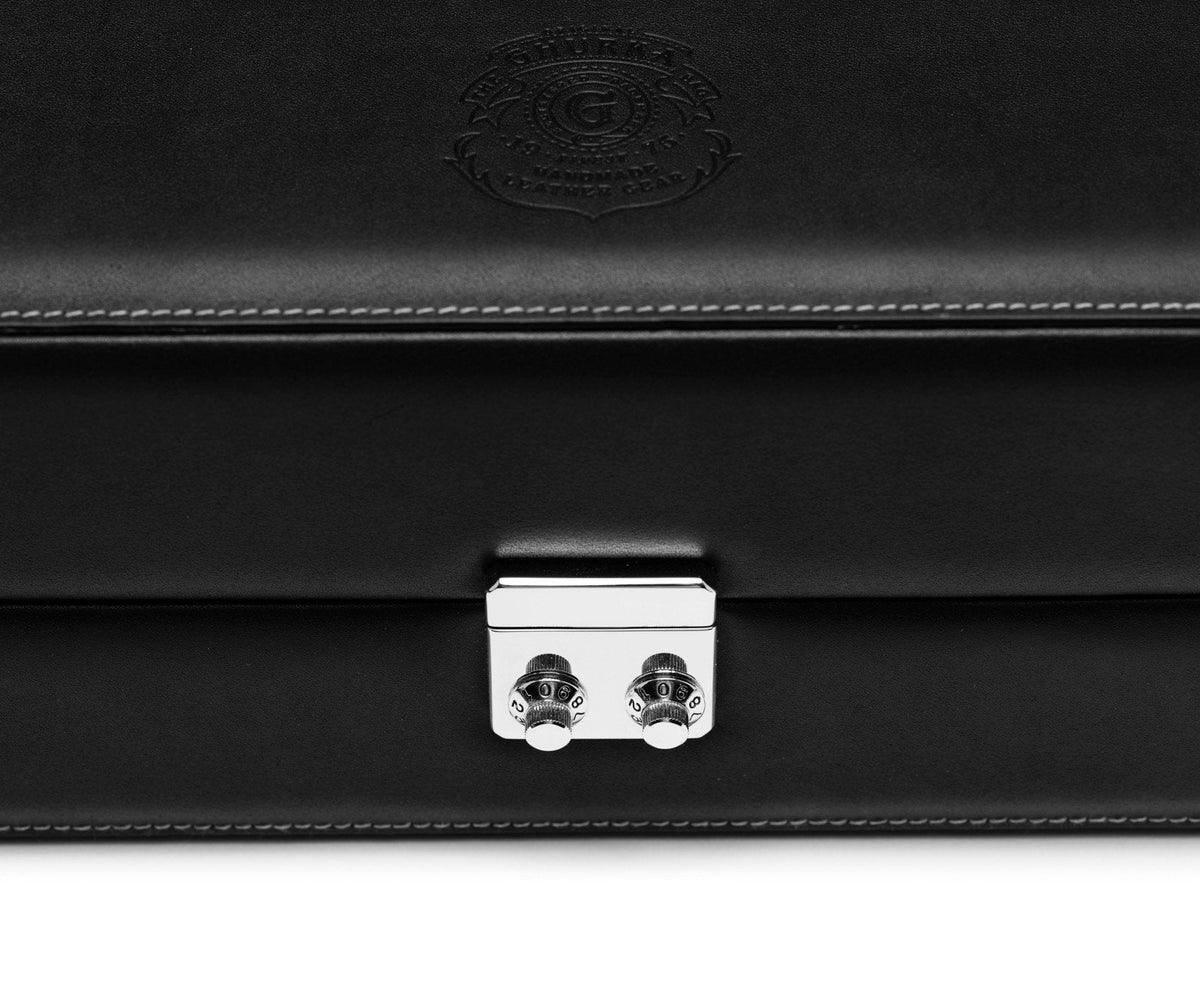 The Timekeeper No. 213 | Black Leather