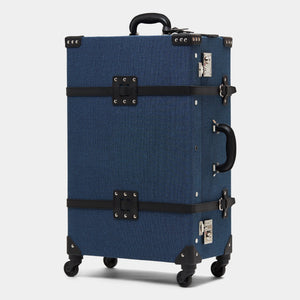 The Editor in Navy Check In Spinner