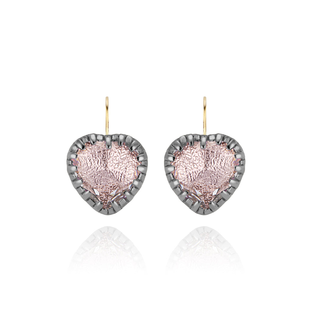 Valentina 'I Love NY' Button Earrings