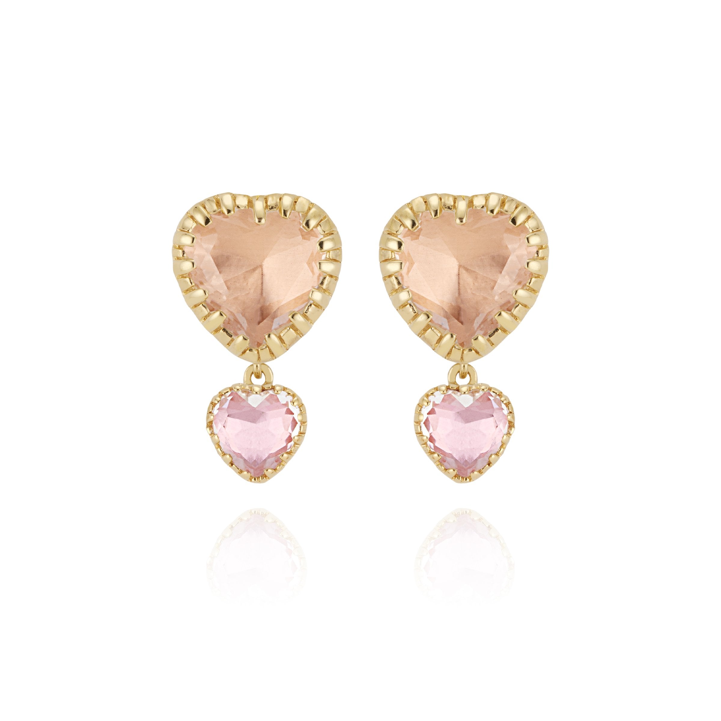 Valentina 'I Love NY' 2-Drop Emoji Earrings