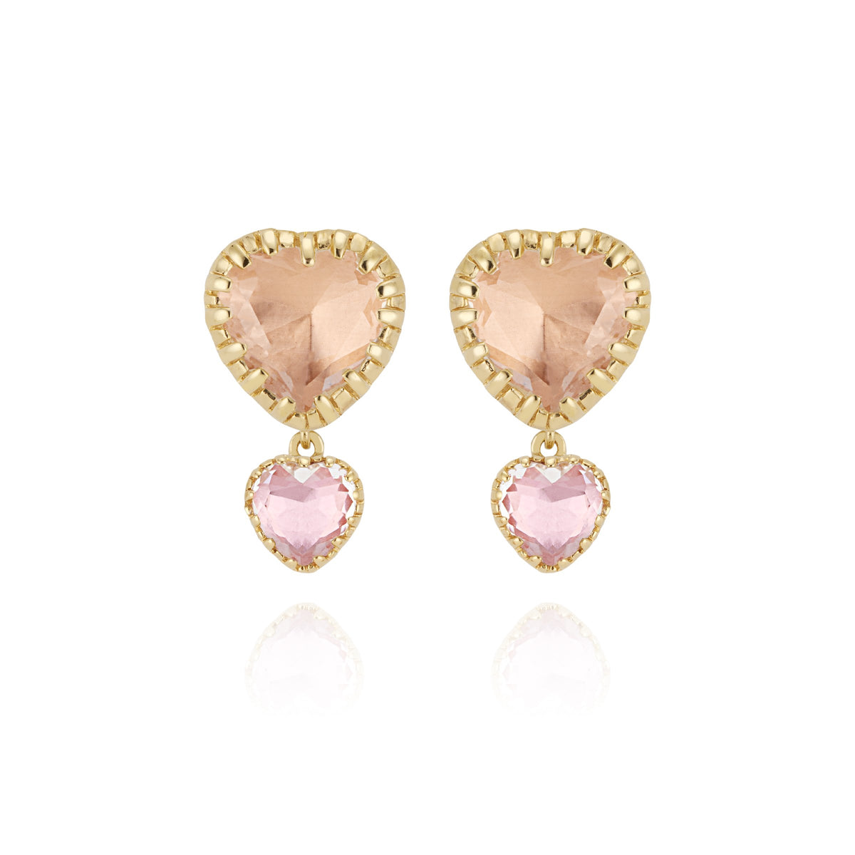 Valentina 'I Love NY' 2-Drop Emoji Earrings
