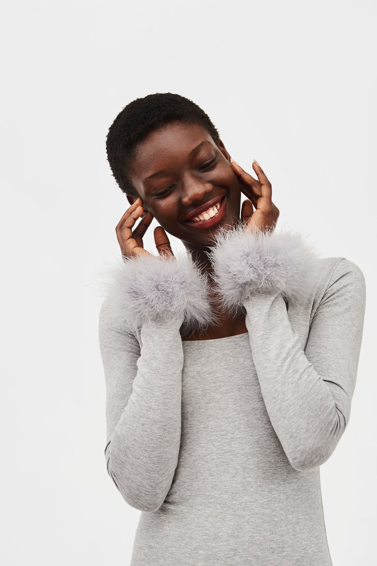 The Weekend Chic Set with Leggings in Grey