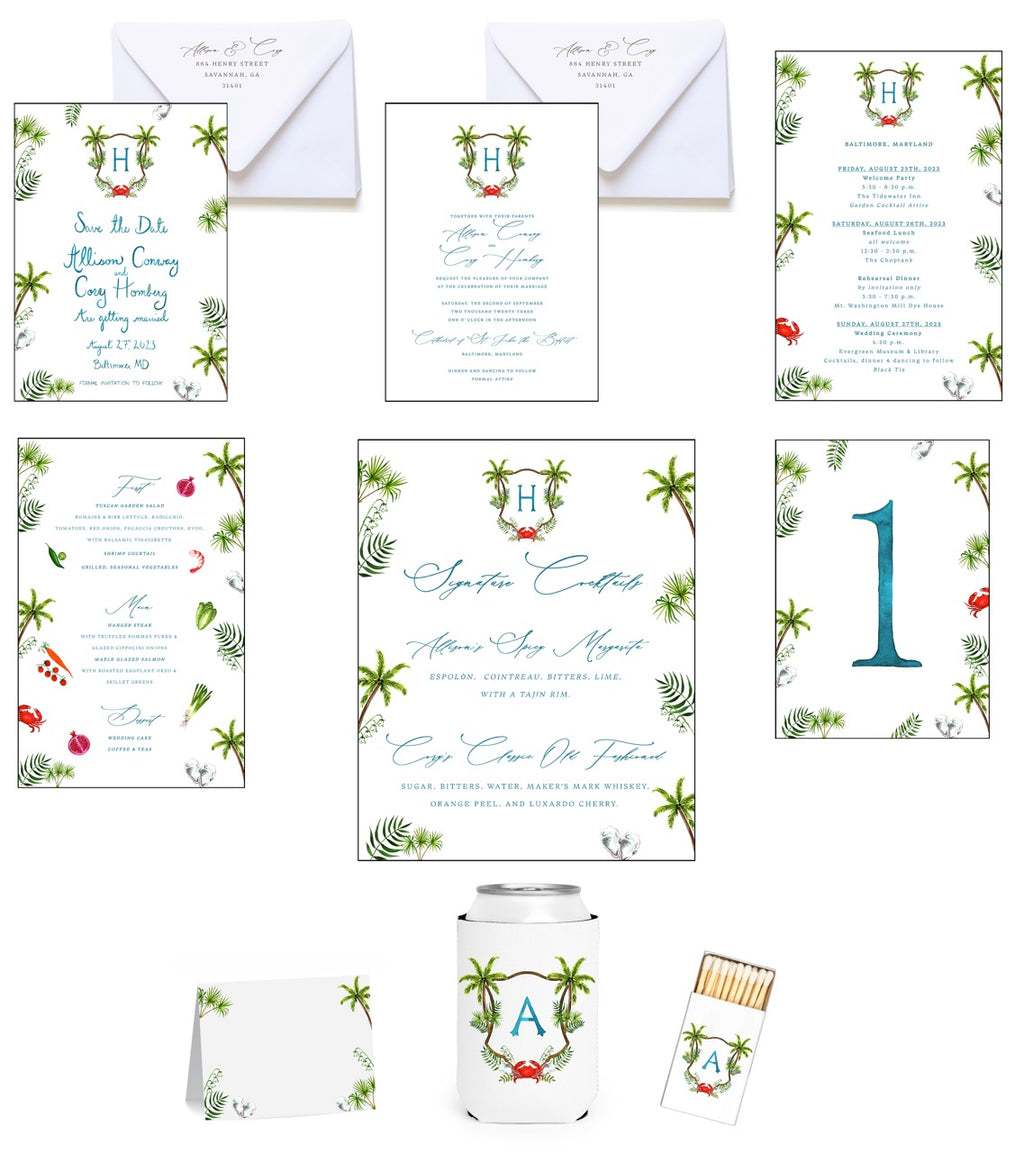 Personalized Wedding Invitation Bundle