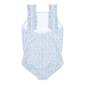 Girls Ruffle Collar One-Piece