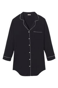 Gisele Sleepshirt in Black/Sorbet
