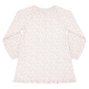 Girls Antique Floral Pima Dress