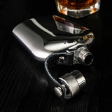 Flasque alcool inox personnalisable