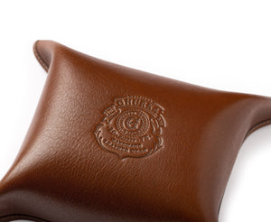 Folding Snap Tray No. 58 in Vintage Leather