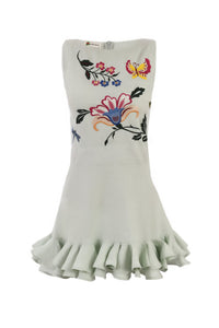 Flirt Embroidered Mini Dress