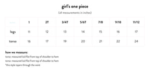 Girl's Linear Citrus Ruffle Halter One Piece