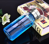 Gourde en verre bouchon inox 450 ml