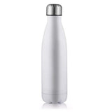 gourde acier inoxydable blanc