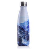 gourde motif montagne