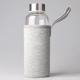 gourde en verre 30cl grise