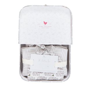 Nesting Box in Gray Elephant