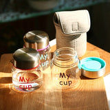 Mini gourde en verre