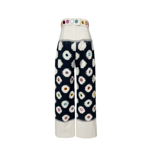 Multicolor Mirror Trousers