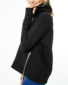 The Everyday Pullover in Black