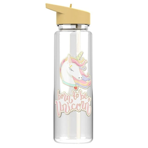 Gourde licorne avec paille