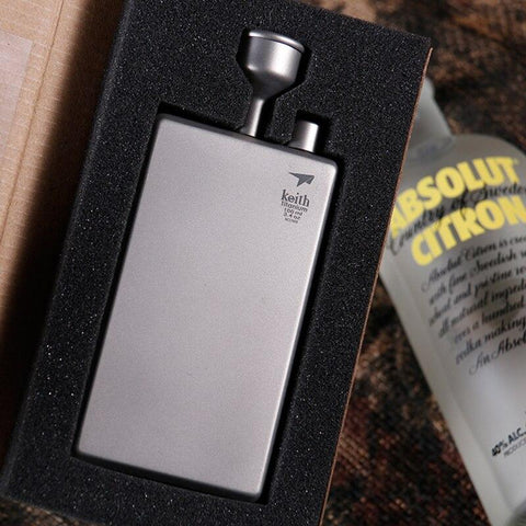 titanium flask