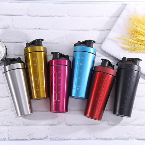 Gourde shaker sport inox