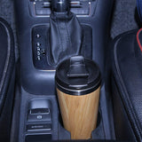 Mug en bambou transportable